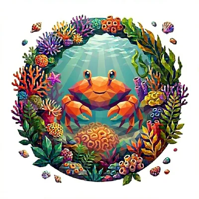 The 'Hermit Crab' badge — Definition Collector, one of Cloodit's 106 collectible badges